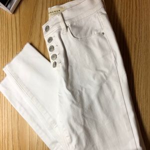 white pacsun jegging